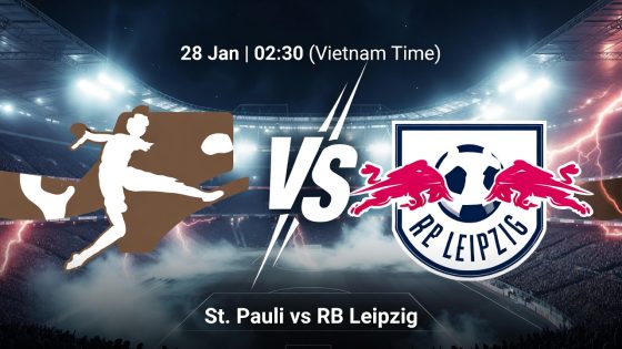 Bảng tỷ lệ kèo bóng đá trận St. Pauli vs RB Leipzig đêm nay